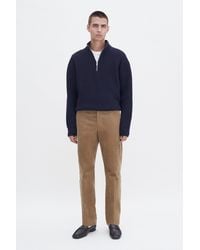 Filippa K - Cropped Corduroy Trousers - Lyst