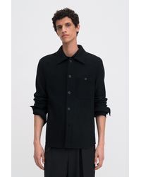 Floppa Jacket Filippa K Wool Donkey Jacket in Natural for Men | Lyst UK