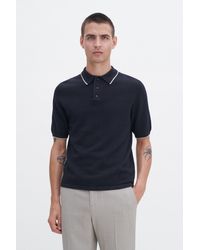 Filippa K - Linen Cotton Knit Polo - Lyst