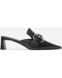 Filippa K - Buckle Kitten Mule - Lyst