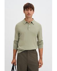 Filippa K - Knitted Polo Shirt - Lyst