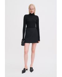 Filippa K - Wool Mini Skirt - Lyst