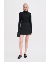 Filippa K - Wool Mini Skirt - Lyst