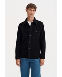 Filippa K - Boiled Wool Overshirt - Lyst