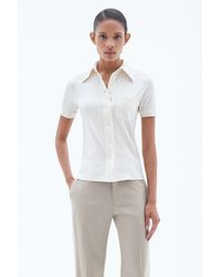 Filippa K - Jersey Short Sleeve Shirt - Lyst