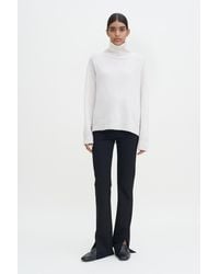 Filippa K - Split Hem Jersey Trousers - Lyst