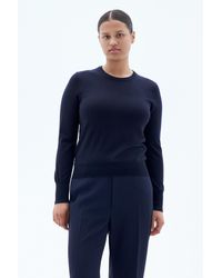 Filippa K - Merino R-neck Sweater - Lyst