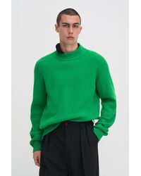 Filippa K - Ribbed Wool Mockneck Sweater - Lyst