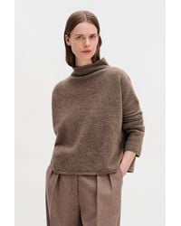 Filippa K - Mika Yak Funnelneck Sweater - Lyst
