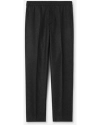 Filippa K - Theo Flannel Trousers - Lyst