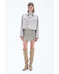Filippa K - Short Wool Cashmere Jacket - Lyst