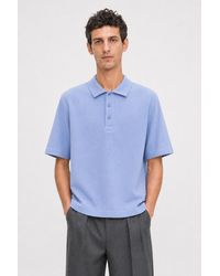 Filippa K - Cotton Jersey Polo Shirt - Lyst