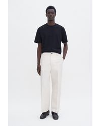 Filippa K - Oversized Cropped Work Trouser - Lyst