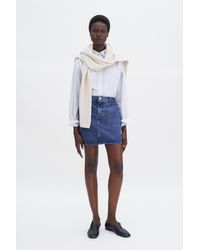 Filippa K - Patch Pocket Mini Skirt - Lyst