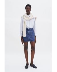 Filippa K - Patch Pocket Mini Skirt - Lyst