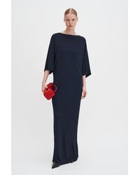 Filippa K - Crepe Jersey Batwing Dress - Lyst
