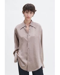Filippa K - Crinkle Shirt - Lyst