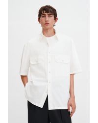 Filippa K - Oversized Washed Cotton Shirt - Lyst