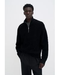 Filippa K - Fluffy Half Zip Sweater - Lyst