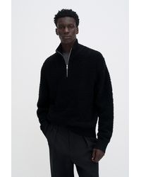 Filippa K - Fluffy Half Zip Sweater - Lyst