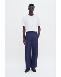 Filippa K - Oversized Cropped Work Trouser - Lyst