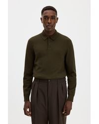 Filippa K - Knitted Polo Shirt - Lyst