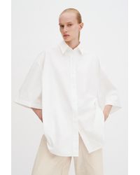 Filippa K - Oversized Short Sleeve Shirt - Lyst