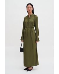 Filippa K - Gathered Raglan Dress - Lyst