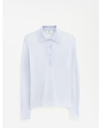 Filippa K - Knit Polo Sweater - Lyst