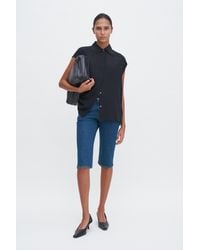 Filippa K - Cap Sleeve Blouse - Lyst