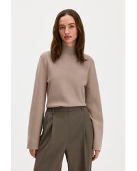 Filippa K - Milano Knit Mock Neck Top - Lyst