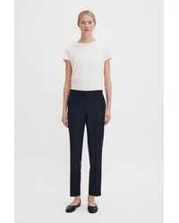 Filippa K - Emma Cropped Cool Wool Trouser - Lyst