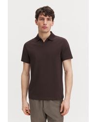 Filippa K - Stretch Cotton Polo T-Shirt - Lyst