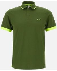 Sun 68 - "Stripe Fluo Polo" - Lyst