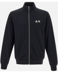 Sun 68 - "Track Zip Basic Fleece" - Lyst