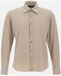 Rrd - Camicia "Techno Wash Piqué" - Lyst