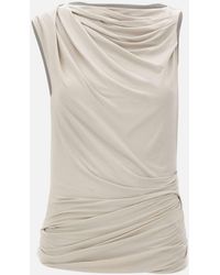 Entire studios - Top "Drape Tank" - Lyst