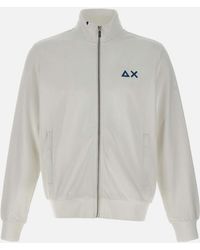 Sun 68 - "Track Zip Basic Fleece" - Lyst