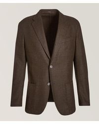 Windsor. - Checkered Wool-Blend Sport Jacket - Lyst