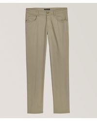 BRIGLIA - Steve Stretch-Cotton Five Pocket Pants - Lyst