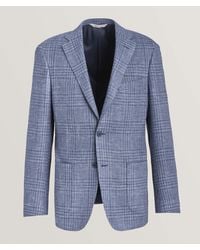 Samuelsohn - Tonal Plaid Stretch-Wool Blend Sport Jacket - Lyst