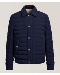 Brunello Cucinelli - Stretch Down Quilted Jacket - Lyst