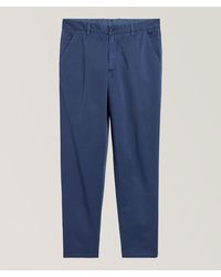 Isaia - Sartorial Stretch-Cotton Chino Pants - Lyst