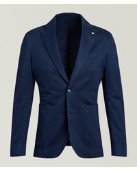 L.B.M. 1911 - Herringbone Linen-Cotton Sport Jacket - Lyst