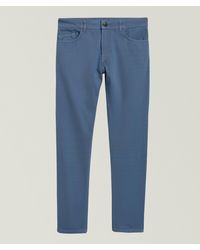 Isaia - Slim Straight Five-Pocket Jeans - Lyst