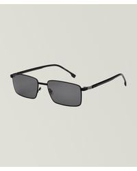 BOSS - Rectangle Sunglasses - Lyst