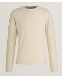 C.P. Company - Virgin Wool-blend Crewneck Sweater - Lyst