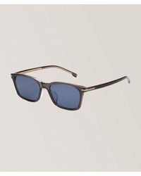 BOSS - Rectangular Sunglasses - Lyst