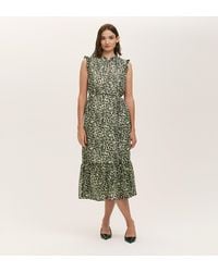Finery London - Rosalind Chiffon Sleeveless Midi Dress - Lyst