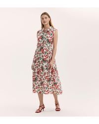 Finery London - Alida Sleeveless Midi Dress - Lyst